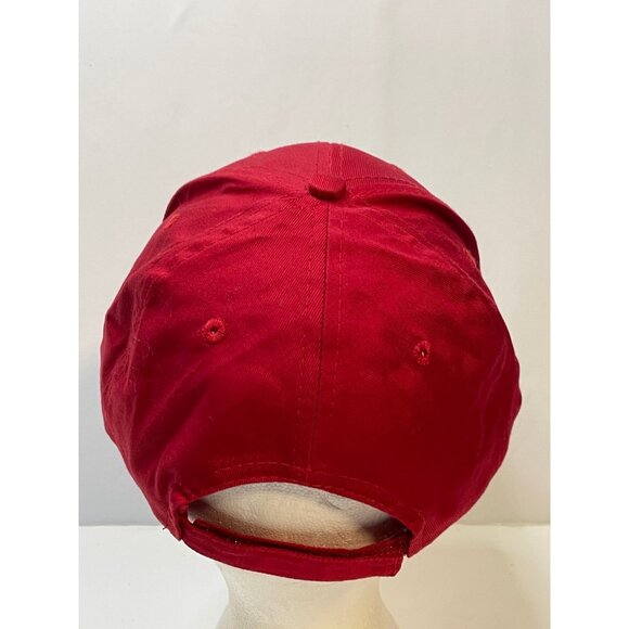 Victoria Canada hat cap adult 7" strap back red - Picture 3 of 7
